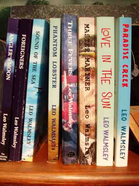 Some Walmsley book spines
